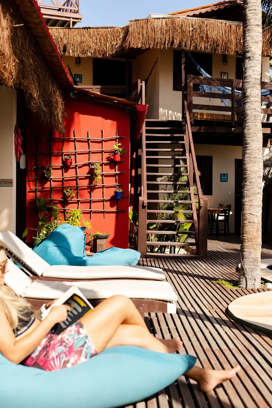 Deck piscina Puffs